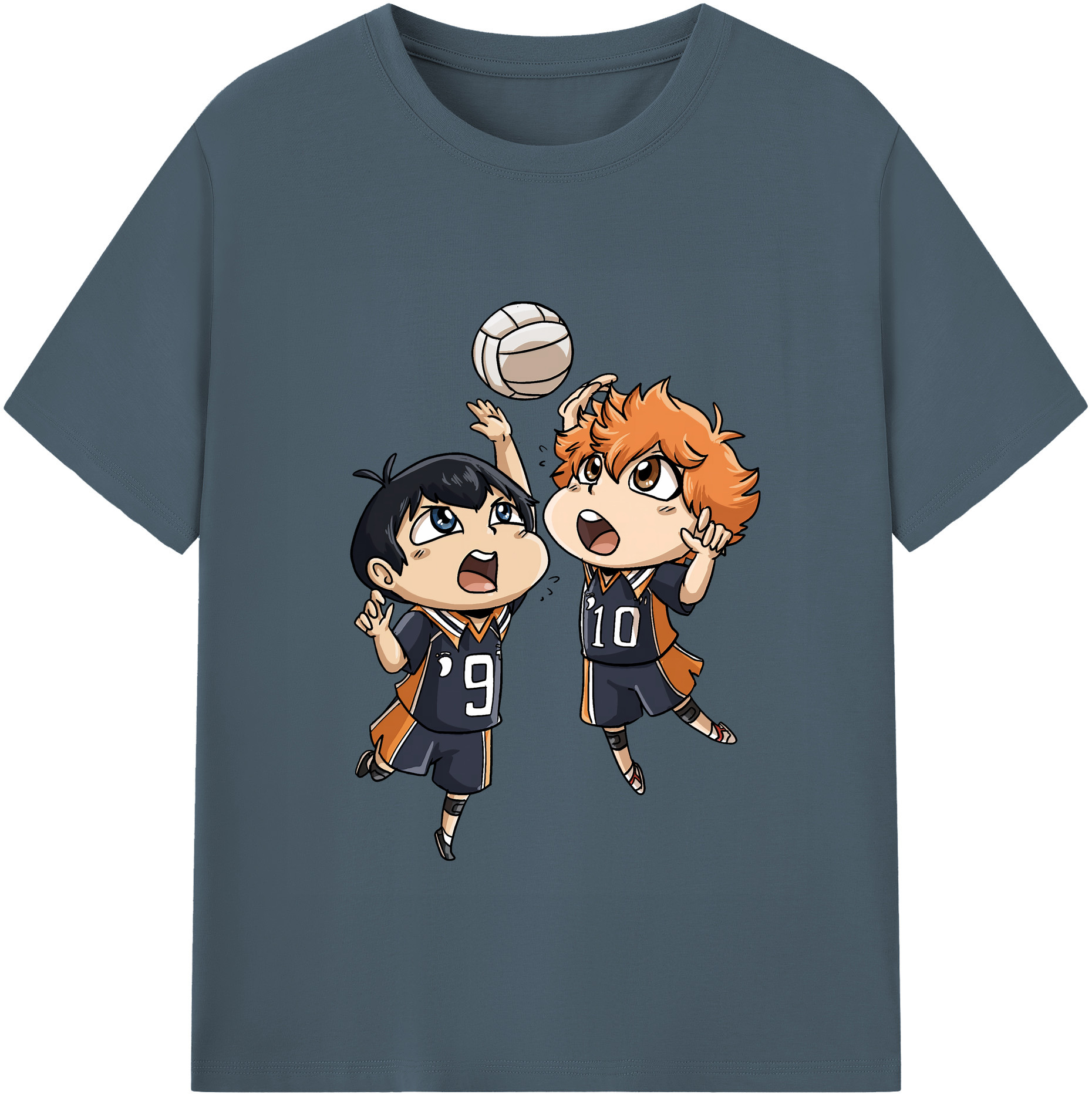 （画像用） ハイキュー!! Haikyu!! 綿100％半袖Tシャツ（フロントプリント）